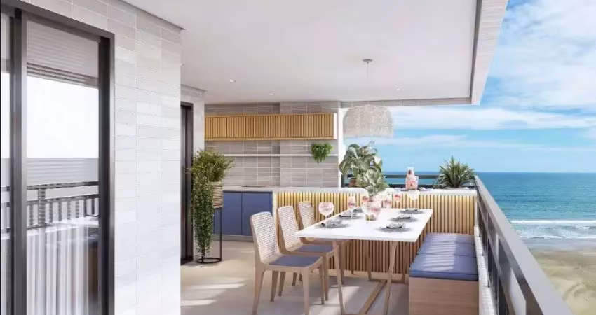 Apartamento à venda em praia grande, 2 dormitórios, flórida - entrada de r$53mil