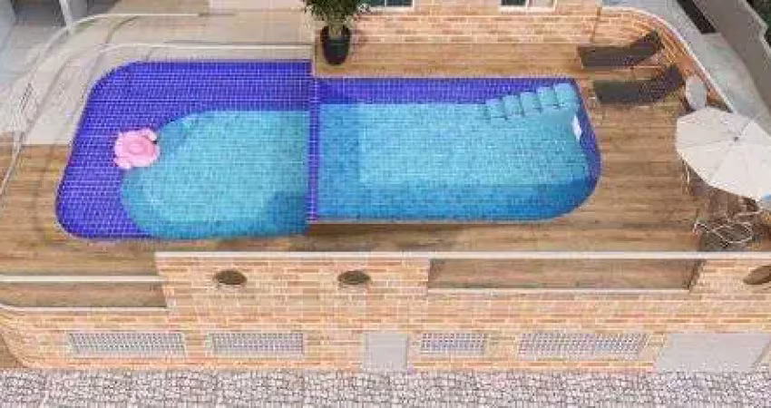 Apartamento à venda em praia grande, 1 dormitório, aviação - r$457 mil