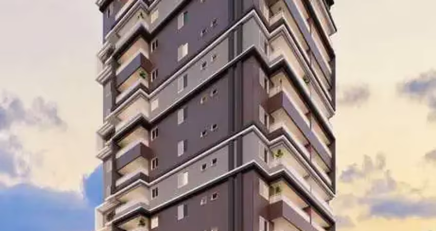 Apartamento à venda em praia grande, 2 dormitórios, forte - r$ 599 mil