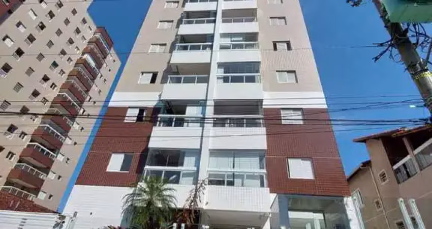 Apartamento à venda em praia grande, 2 dormitórios, forte - r$430 mil