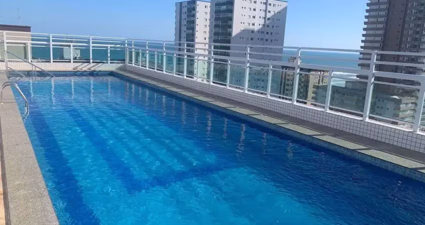 Apartamento à venda em praia grande, 2 dormitórios, caiçara - r$ 800 mil