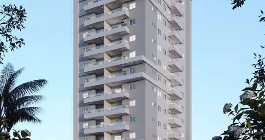 Apartamento à venda em praia grande, 1 dormitório, caiçara - r$350 mil