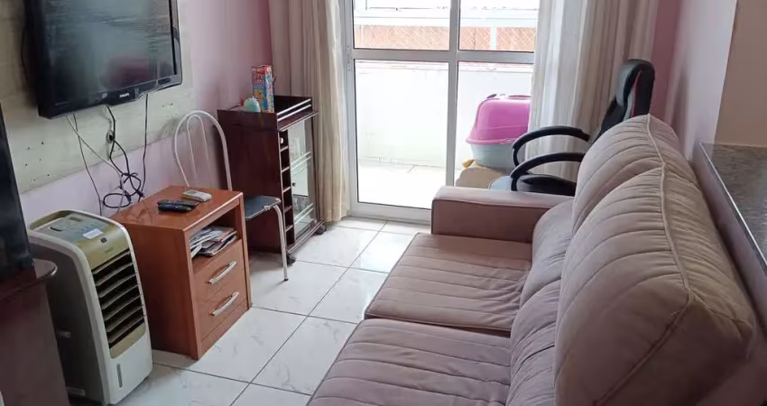 Apartamento à venda em praia grande, 2 dormitórios, ocian - r$330 mil