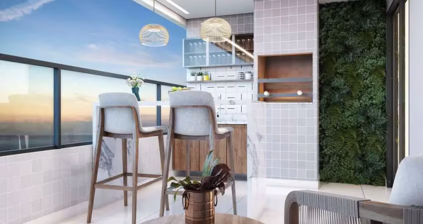 Apartamento à venda em praia grande – maracanã - r$369 mil