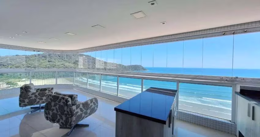 Apartamento para locação em praia grande – canto do forte - r$18.000,00