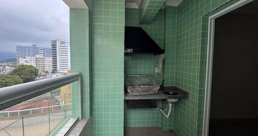 Apartamento à venda em praia grande, 2 dormitórios, caiçara - r$490 mil