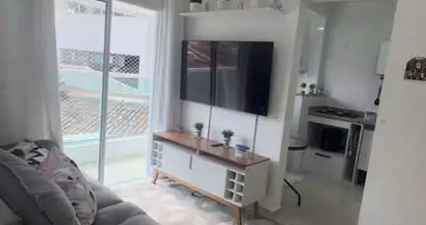 Apartamento à venda em praia grande – guilhermina - r$360 mil