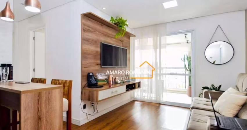 Apartamento com 2 dormitórios à venda Cidade Maia, 57 m² por R$ 600.000 - Jardim Flor da Montanha - Guarulhos/SP