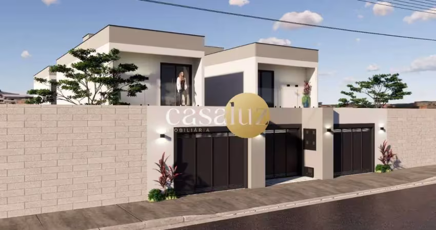 Casa duplex em construção localizada no bairro masterville/ sarzedo