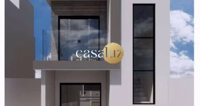 Casa duplex em construção localizada no bairro Masterville/ Sarzedo