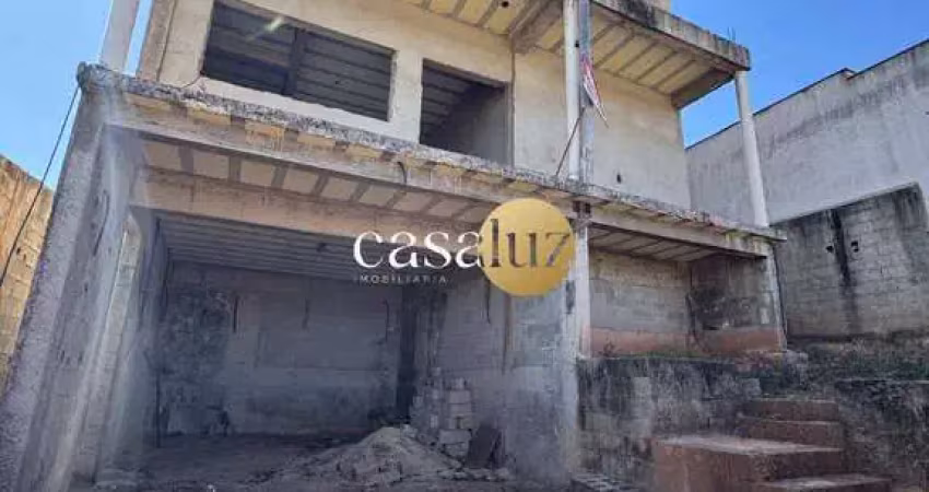 Casa em fase de construção  localizada no bairro santa rosa /sarzedo