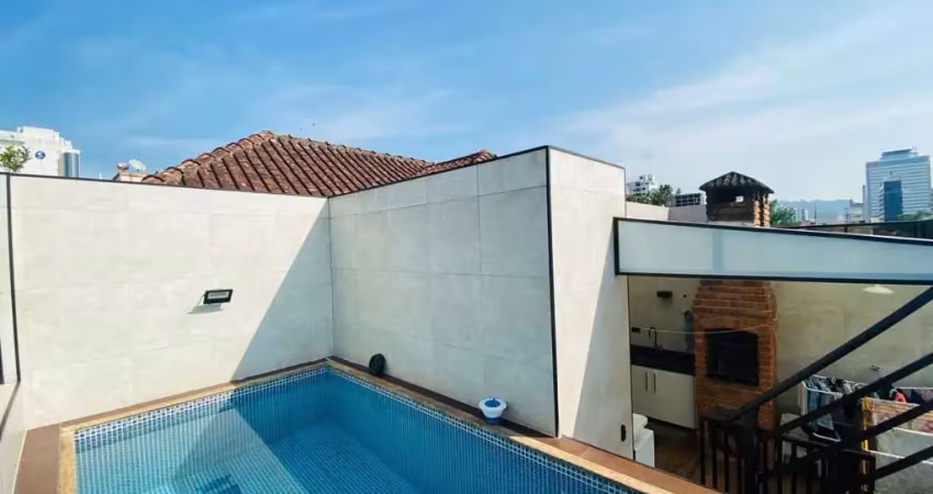 Casa com 3 dormitórios à venda, 170 m² por r$ 1.100.000,00 - boqueirão - santos/sp