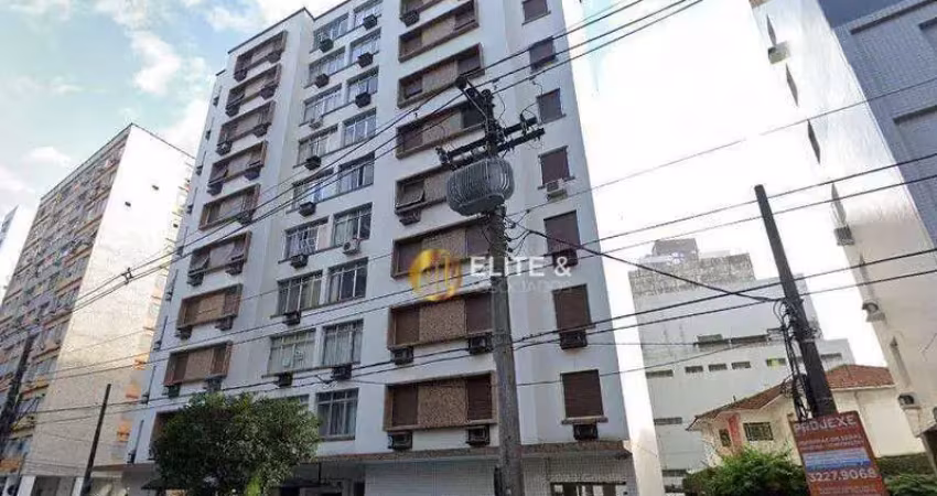 Apartamento com 3 dormitórios à venda, 150 m² por r$ 790.000,00 - boqueirão - santos/sp