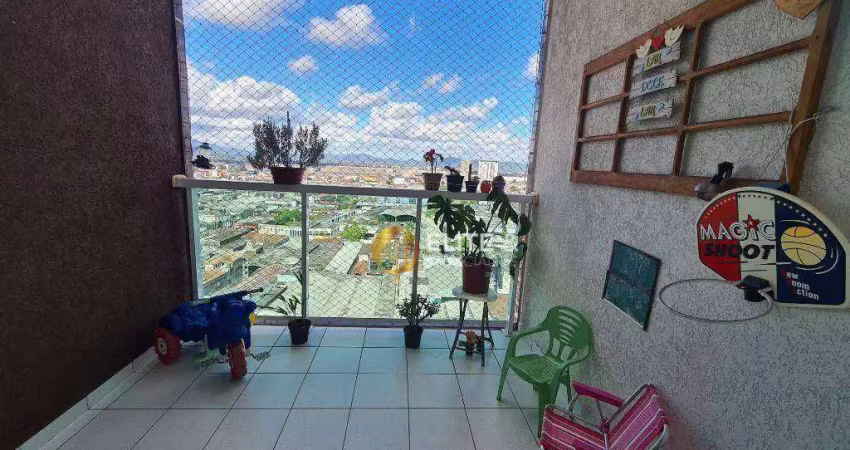 Apartamento com 2 dormitórios à venda, 69 m² por r$ 426.000,00 - vila matias - santos/sp
