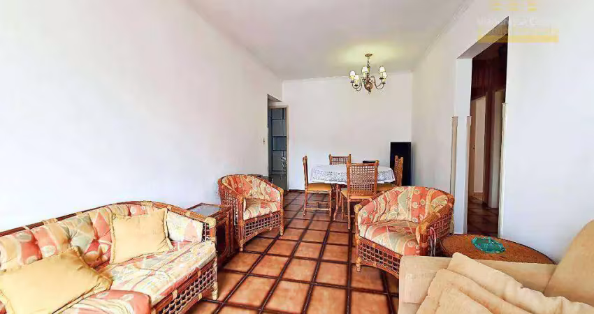 Apartamento com 3 dormitórios à venda, 110 m² por r$ 650.000 - pompéia - santos/sp