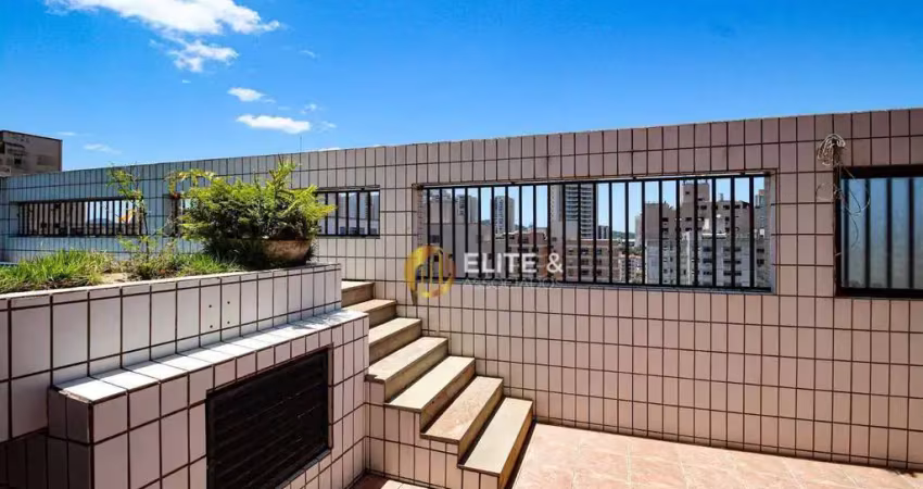Cobertura à venda, 371 m² por r$ 2.000.000,00 - ponta da praia - santos/sp