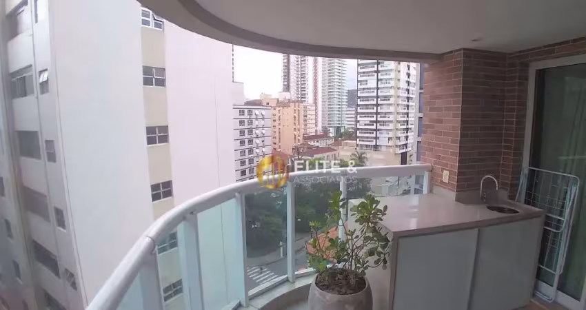 Apartamento com 1 dormitório à venda, 48 m² por r$ 660.000,00 - pompéia - santos/sp