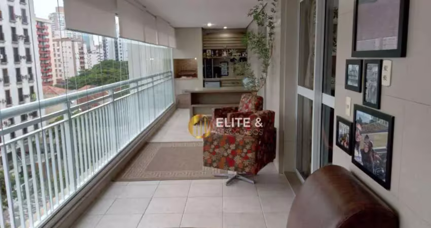 Apartamento com 4 dormitórios à venda, 165 m² por r$ 2.120.000,00 - gonzaga - santos/sp