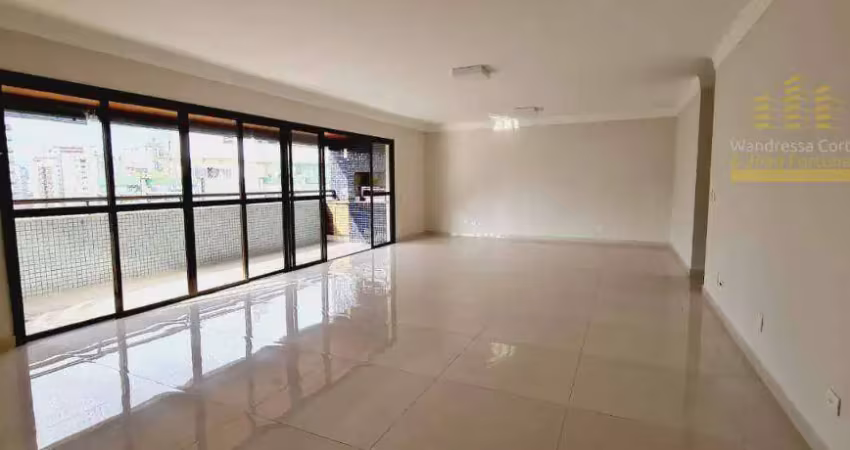 Apartamento com 4 dormitórios para alugar, 214 m² por r$ 17.000,00/mês - boqueirão - santos/sp