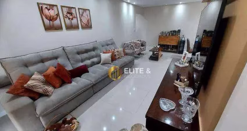 Apartamento com 3 dormitórios à venda, 125 m² por r$ 905.000,00 - embaré - santos/sp