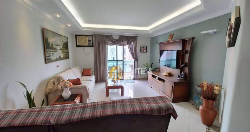Apartamento à venda, 150 m² por r$ 1.050.000,00 - embaré - santos/sp
