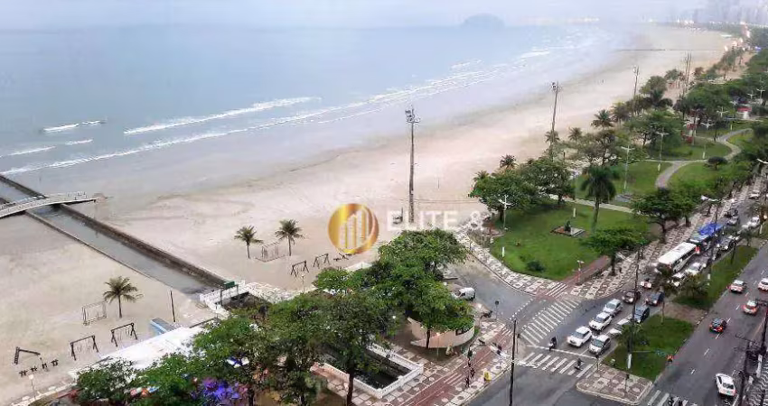 Apartamento com 2 dormitórios à venda, 130 m² por r$ 1.280.000,00 - embaré - santos/sp