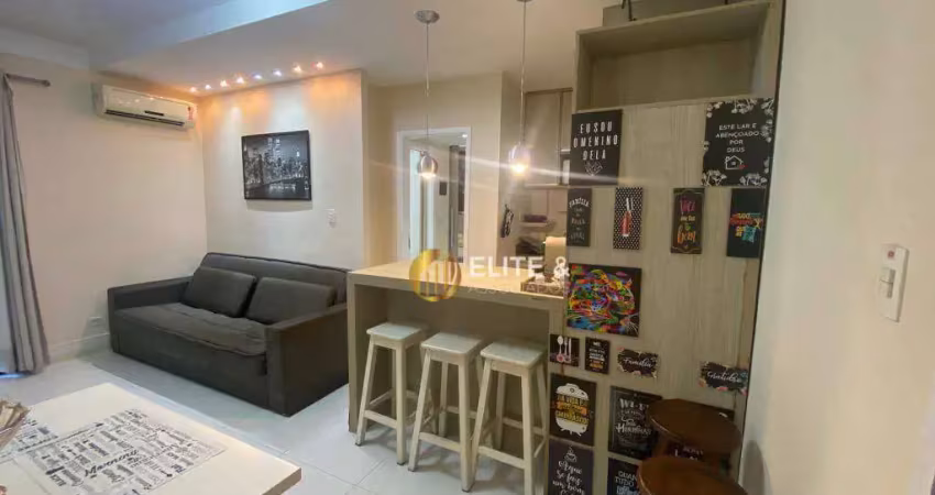 Flat com 1 dormitório à venda, 45 m² por r$ 360.000,00 - gonzaga - santos/sp