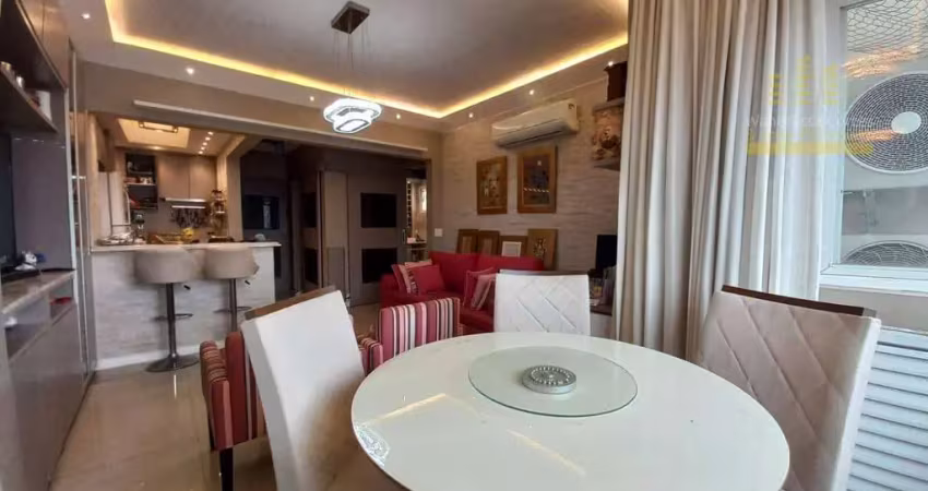 Apartamento com 2 dormitórios à venda, 67 m² por r$ 650.000 - gonzaga - santos/sp