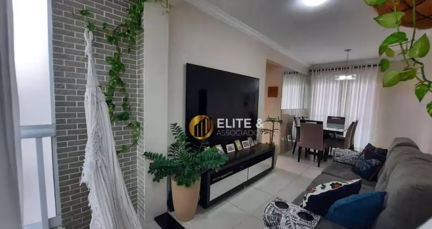 Apartamento com 2 dormitórios à venda, 64 m² por r$ 600.000,00 - campo grande - santos/sp