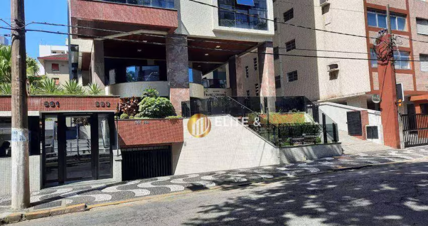 Apartamento à venda, 183 m² por r$ 1.300.000,00 - gonzaga - santos/sp