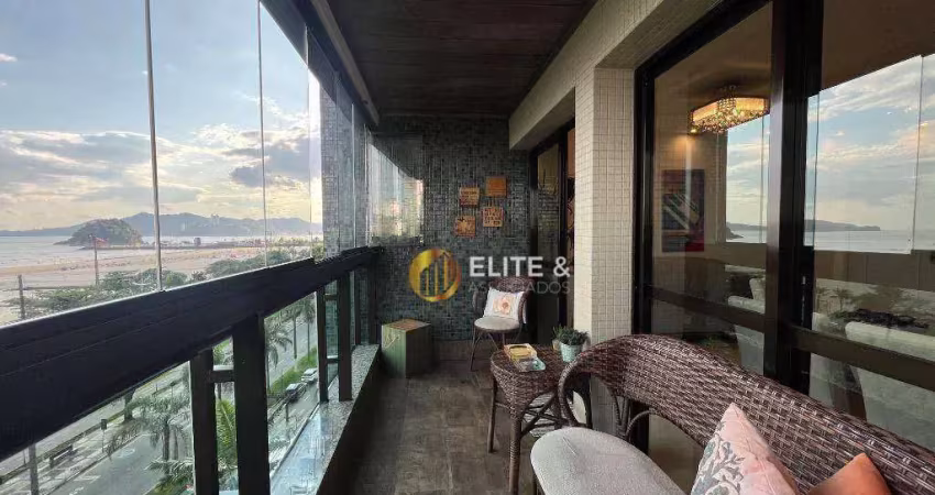 Apartamento com 2 dormitórios à venda, 120 m² por r$ 2.150.000,00 - pompéia - santos/sp
