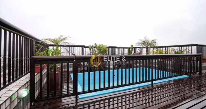 Cobertura, 400 m² - venda por r$ 2.250.000,00 ou aluguel por r$ 14.900,00 - embaré - santos/sp