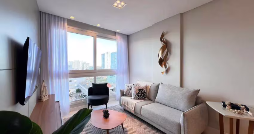 Apartamento 02 suítes à venda no bairro centro com 84 m² de área privativa - 1 vaga de garagem