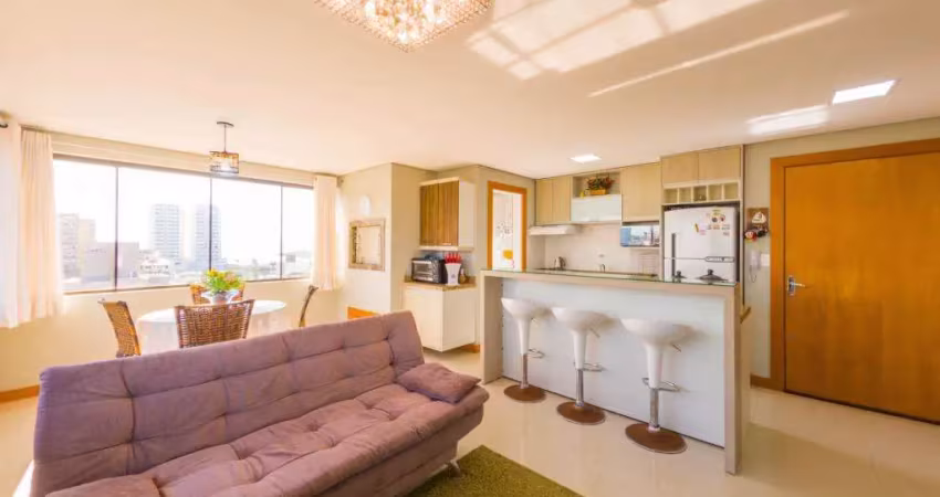 Apartamento 02 dormitórios à venda no bairro centro com 70 m² de área privativa - 1 vaga de garagem
