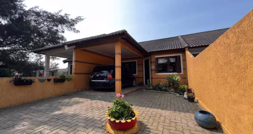 Casa 02 dormitórios à venda no bairro nova tramandaí com 69 m² de área privativa - 1 vaga de garagem