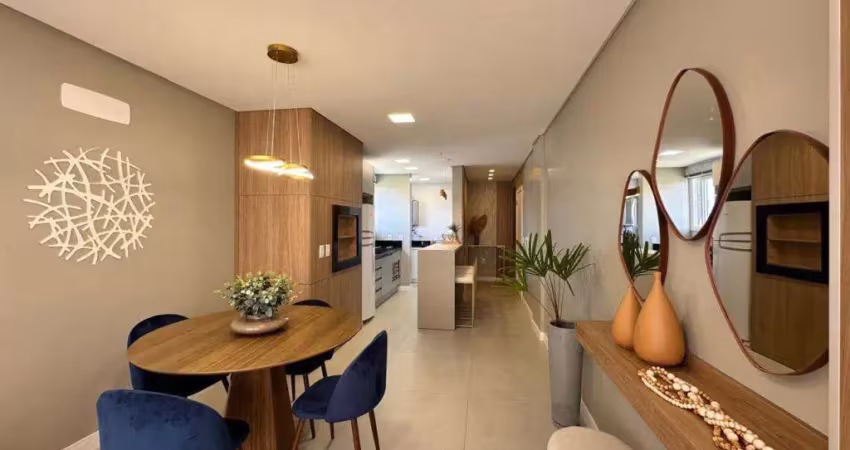 Apartamento 02 dormitórios à venda no bairro centro com 72 m² de área privativa - 1 vaga de garagem