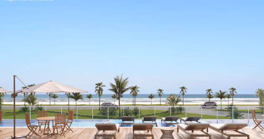 Apartamento Frente Mar para Venda em Caraguatatuba, Jardim do Sol, 2 dormitórios, 1 suíte, 2 banheiros, 1 vaga