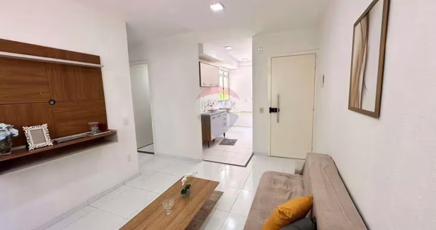 Apartamento de 2/4 com 47 m no Residencial Praia de Jangada
