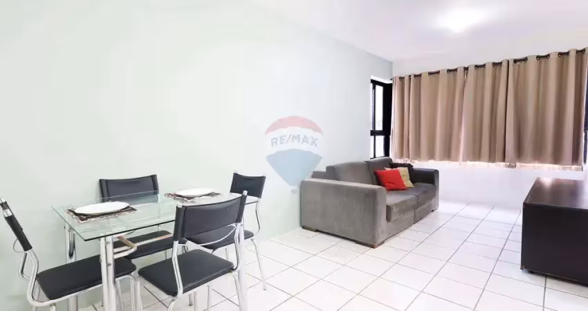 O apartamento compacto e mobiliado de 1 quarto  com 39 metros quadrados dos seus sonhos está aqui!