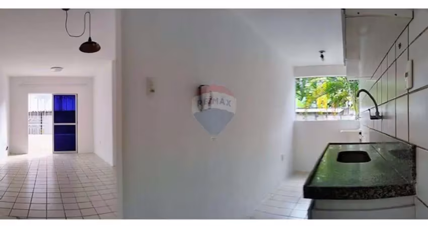 Apartamento com 65m², 3 quartos, suíte e varanda, na tamarineira