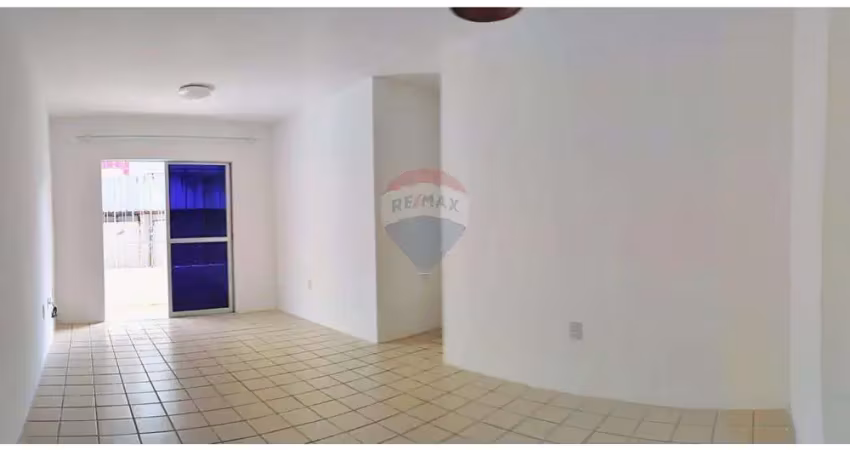 Apartamento com 65m², 3 quartos, suíte e varanda, na tamarineira