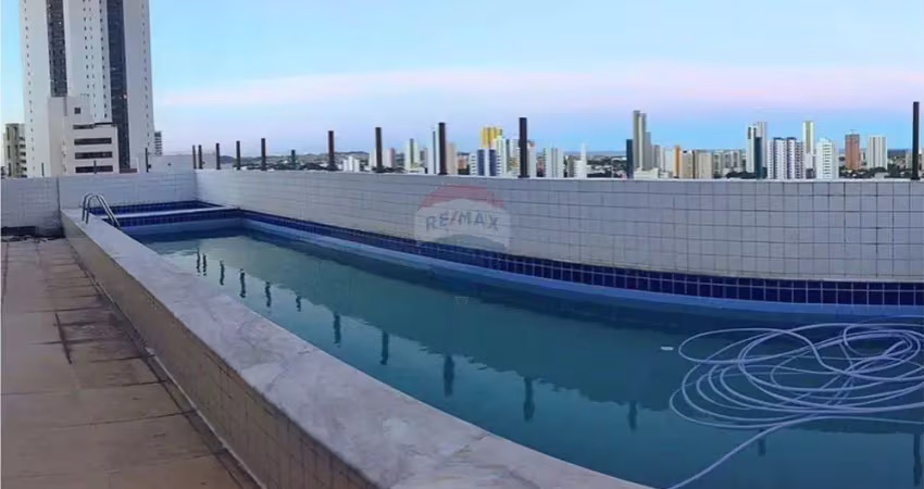 Apartamento com 2 quartos, suíte, 50m², nascente – espinheiro, recife