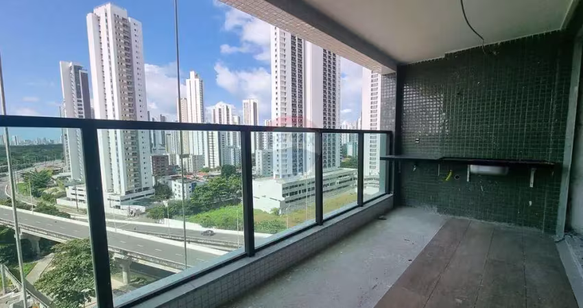 Apartamento moura dubeux, 3 quartos, 85m² em boa viagem