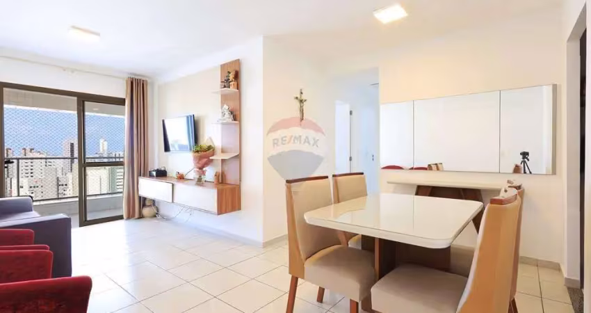 Lindo apartamento de 3 quartos sendo 1 suíte + dependência completa de empregados. 1 vaga de garagem coberta e lazer completo