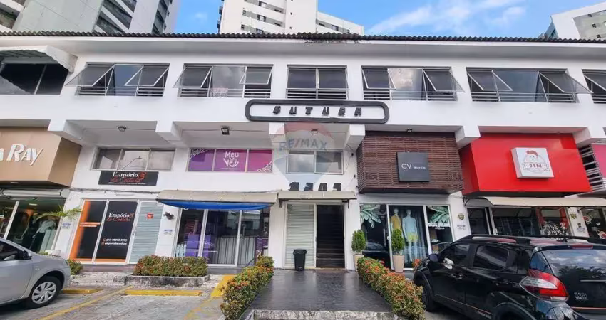 Sala comercial, 44m², av. conselheiro aguiar, em boa viagem