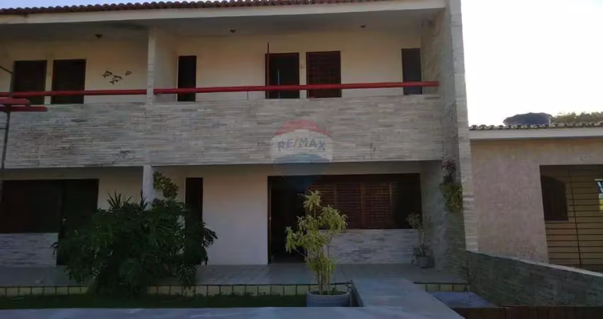 Praia forno de cal, casa duplex, mobiliada, 04 quartos, 02 suítes,  256m² - itamaracá