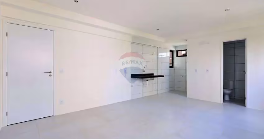 Apartamento tipo studio com 30m quadrados. excelente localização e lazer completo.