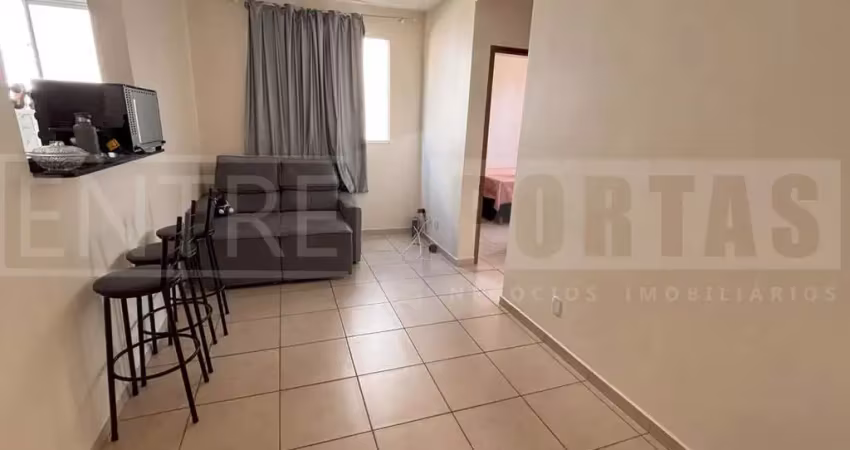 Apartamento para venda em ribeirão preto, parque são sebastião, 2 dormitórios, 1 banheiro, 1 vaga