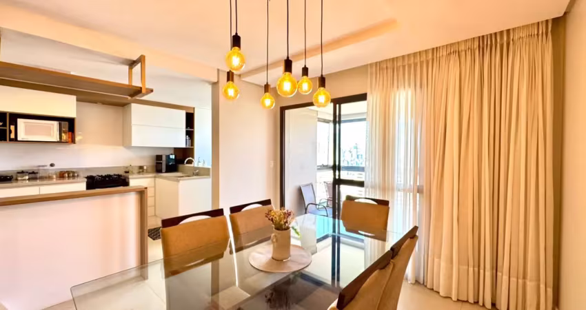 Apartamento frente andar alto no centro de chapecó, com 117 metros