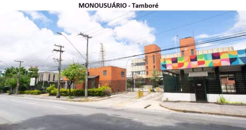 Galpão Monousuário para alugar em Barueri no Tamboré.